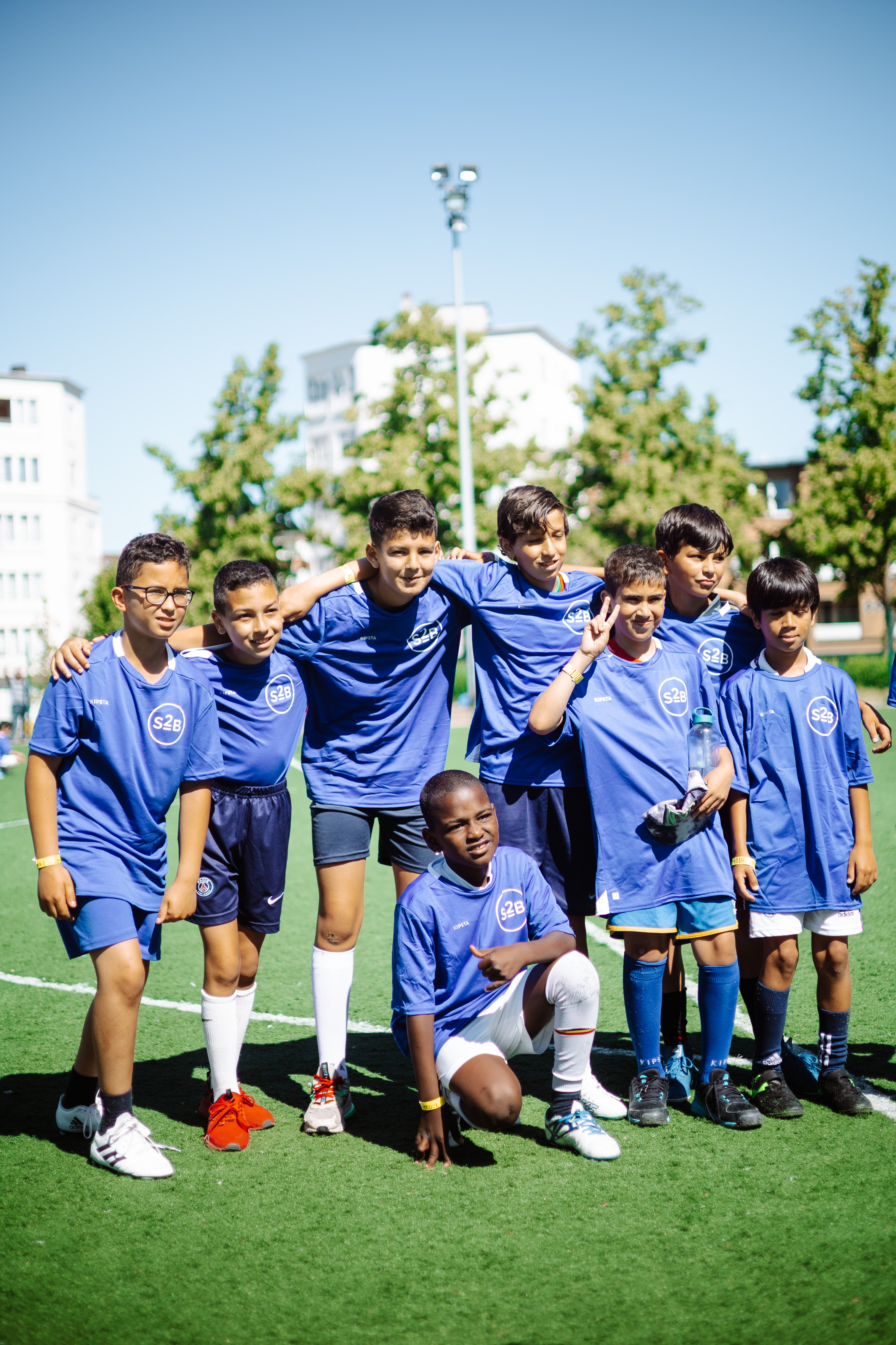 Free football competition for young Sport2Be members