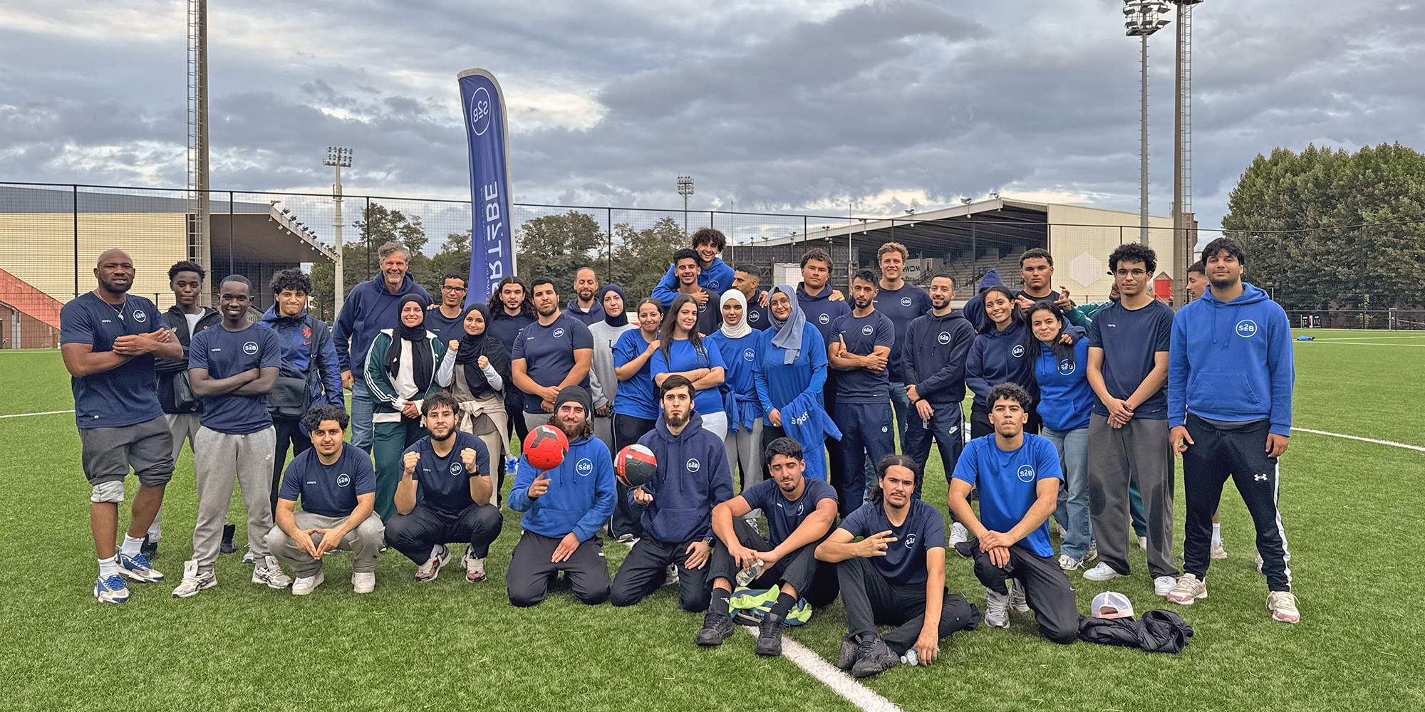 The Sport2Be team coming together to prepare another season of opportunity, growth, and support for 