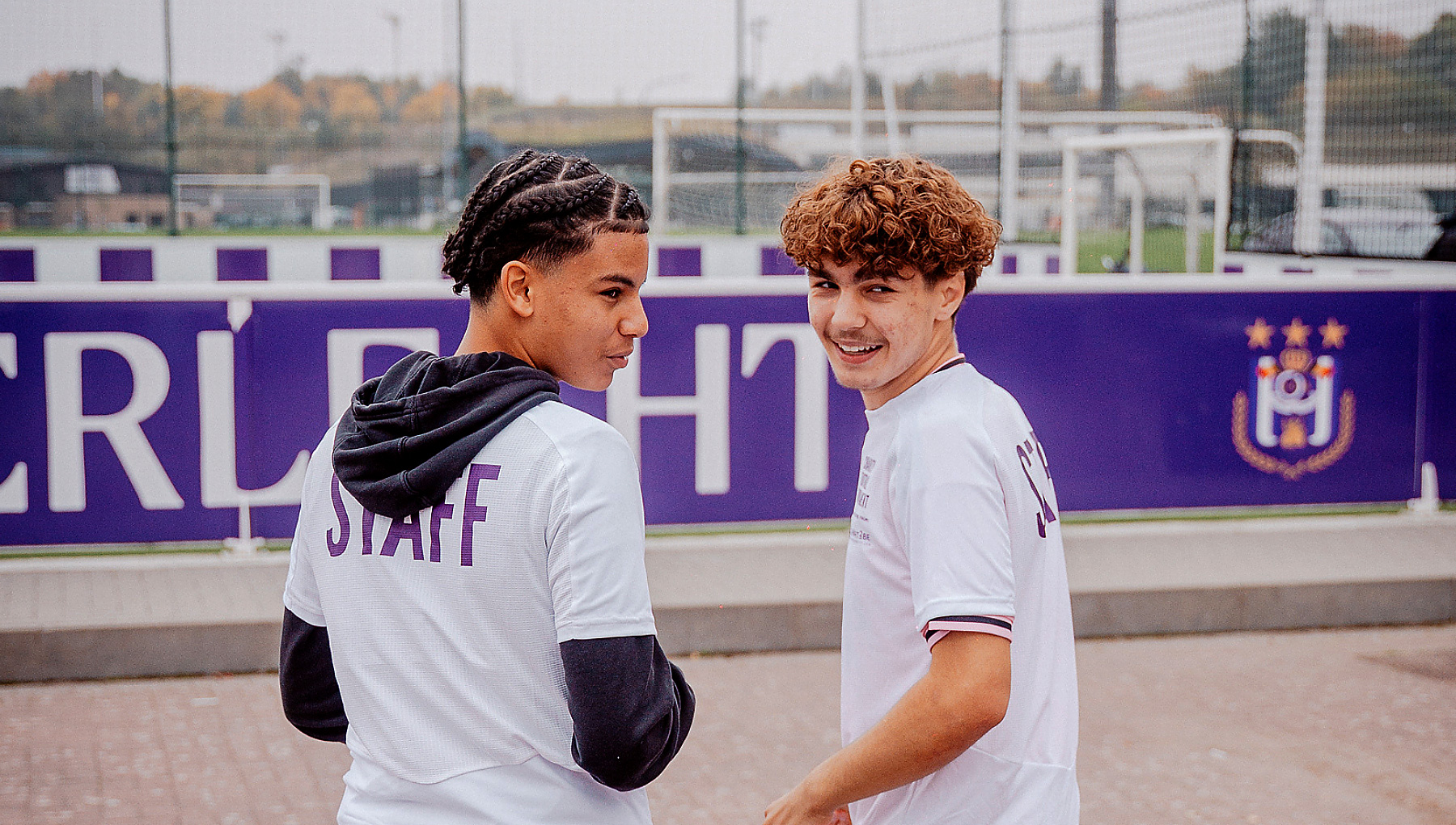 Two youngsters that received job opportunities thanks to the Squad programme